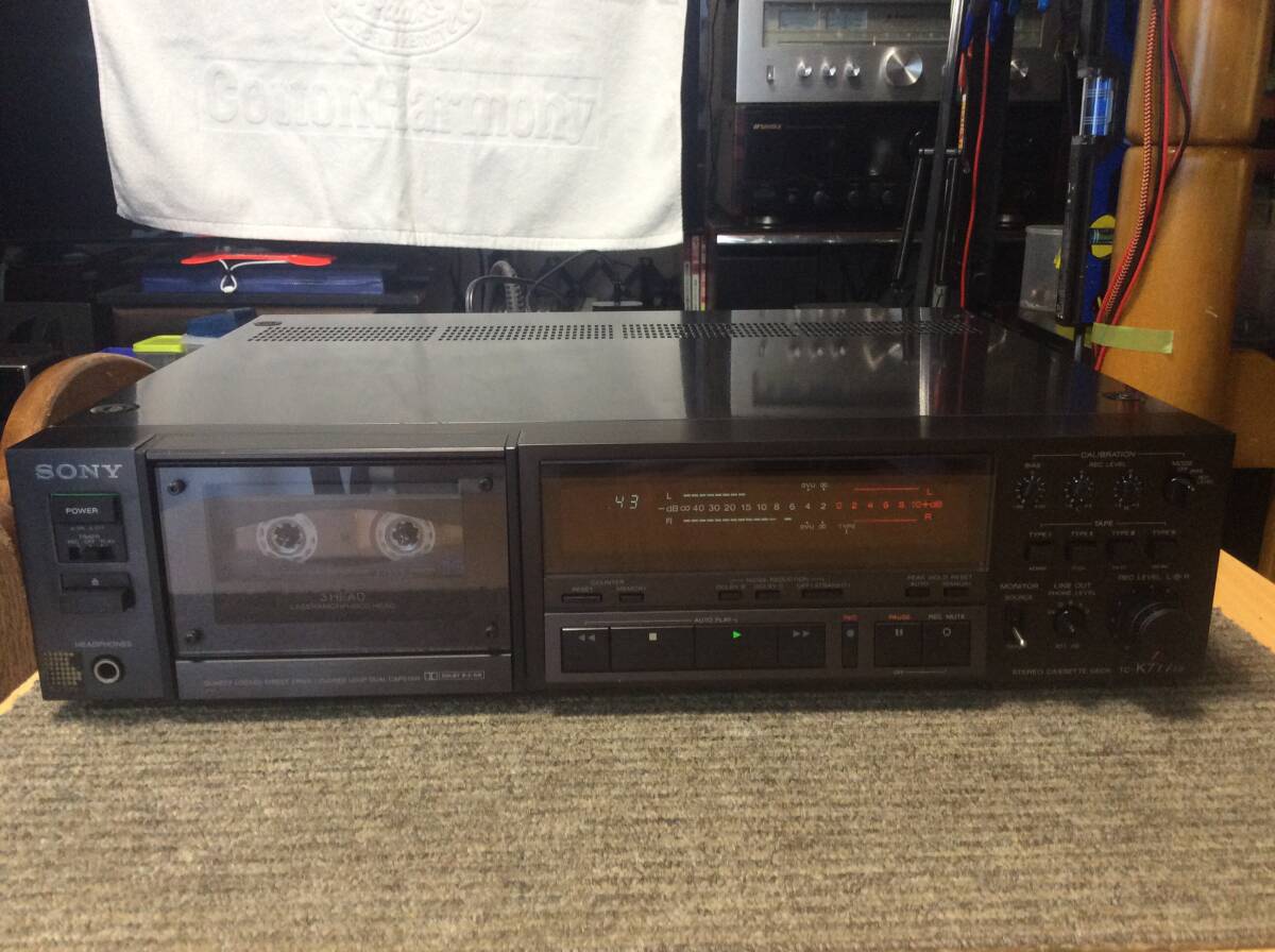 SONY TC-K777ES 正面全景