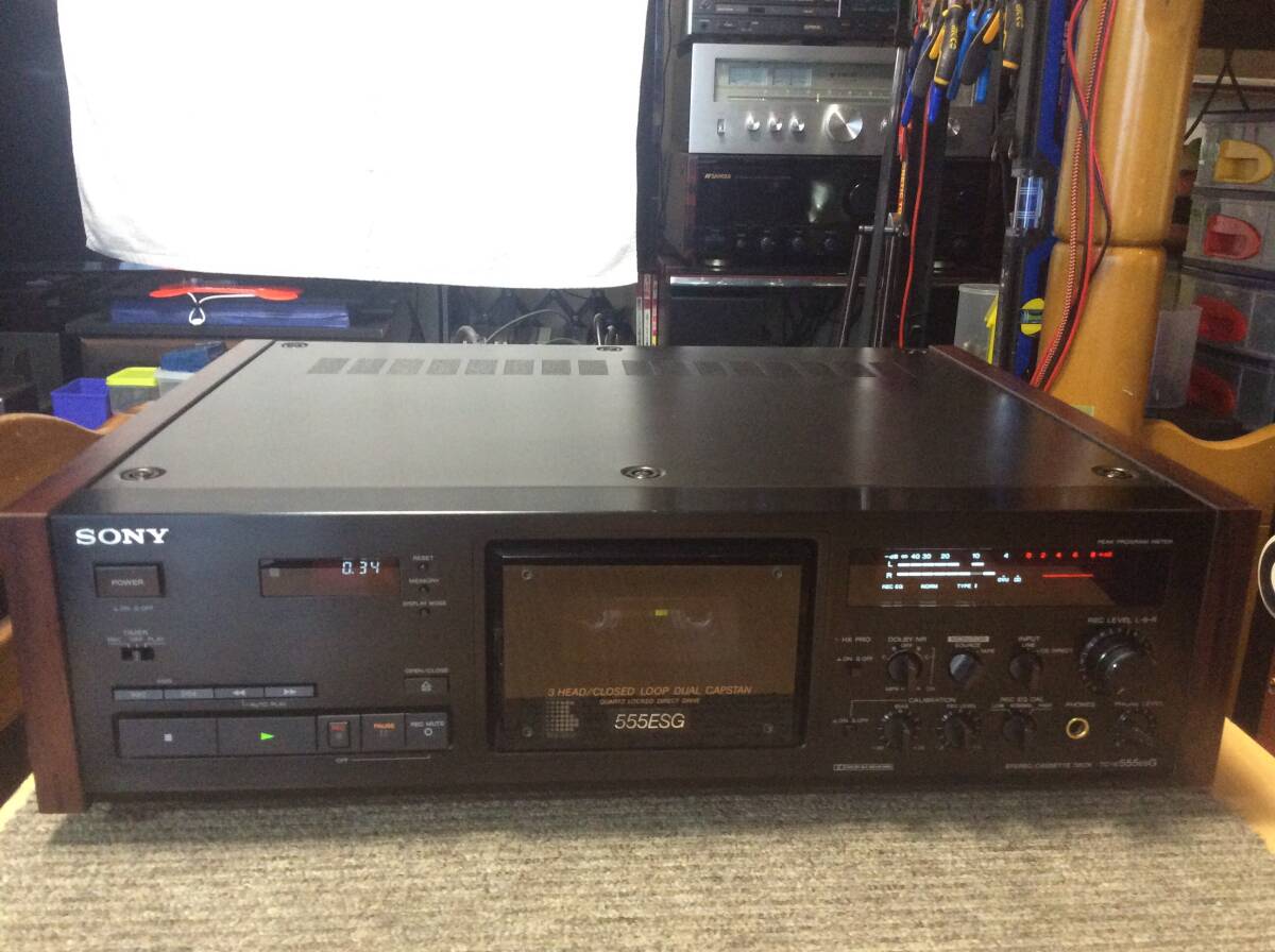 SONY TC-K555ESG 正面全景